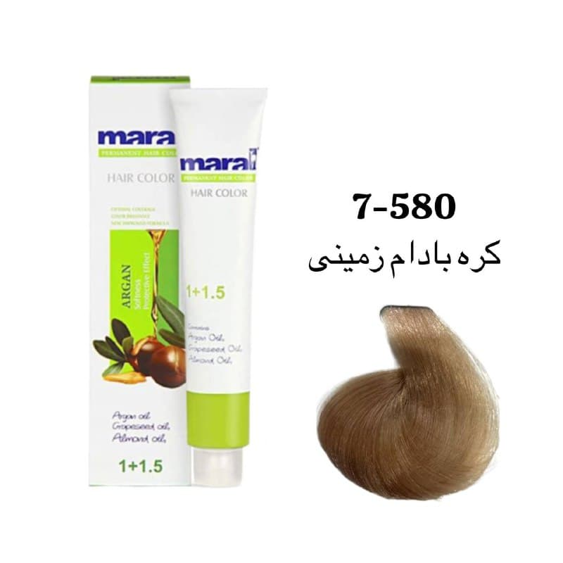 رنگ مو مارال کره بادوم زمینی ۵۸۰-۷