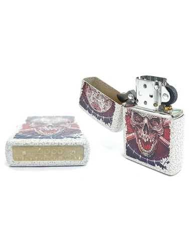 فندک زیپو طرح جمجمه Zippo 49410 (SKULL) — تصویر ۵