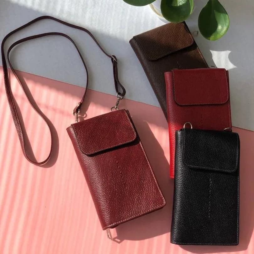 کیف مدارک چرم طبیعی مدل LEATHER BAG — تصویر ۷