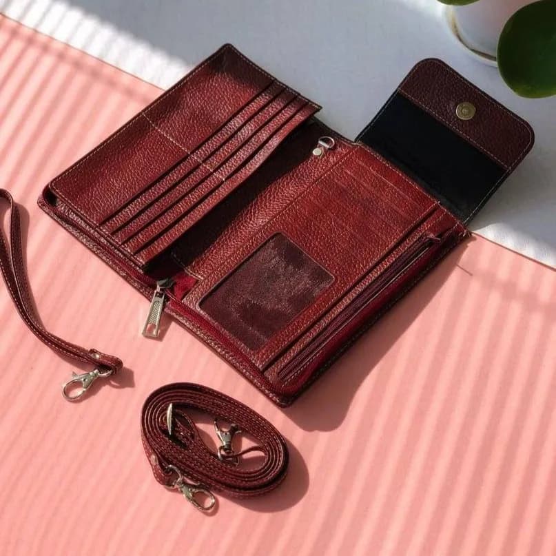 کیف مدارک چرم طبیعی مدل LEATHER BAG — تصویر ۶