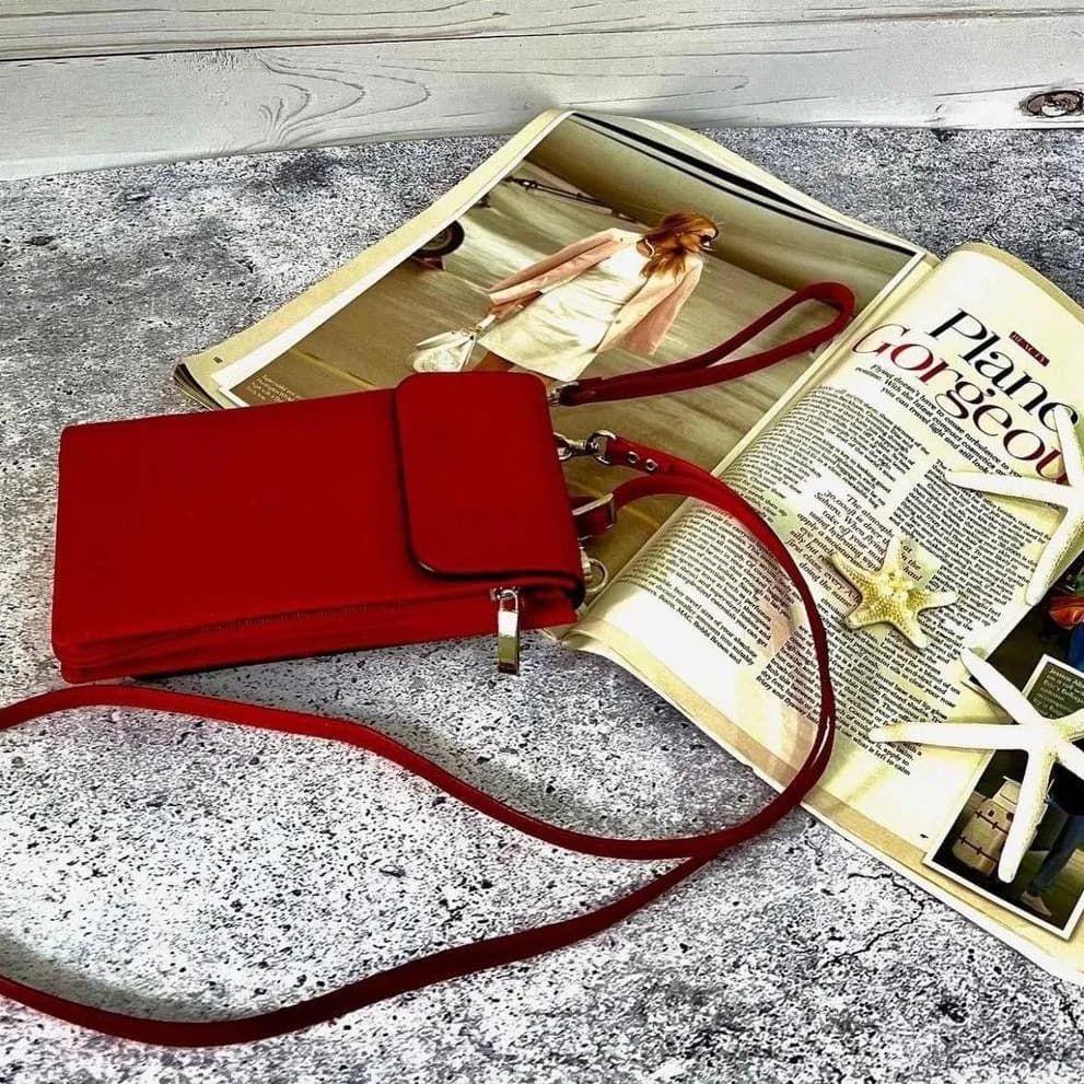 کیف مدارک چرم طبیعی مدل LEATHER BAG — تصویر ۸