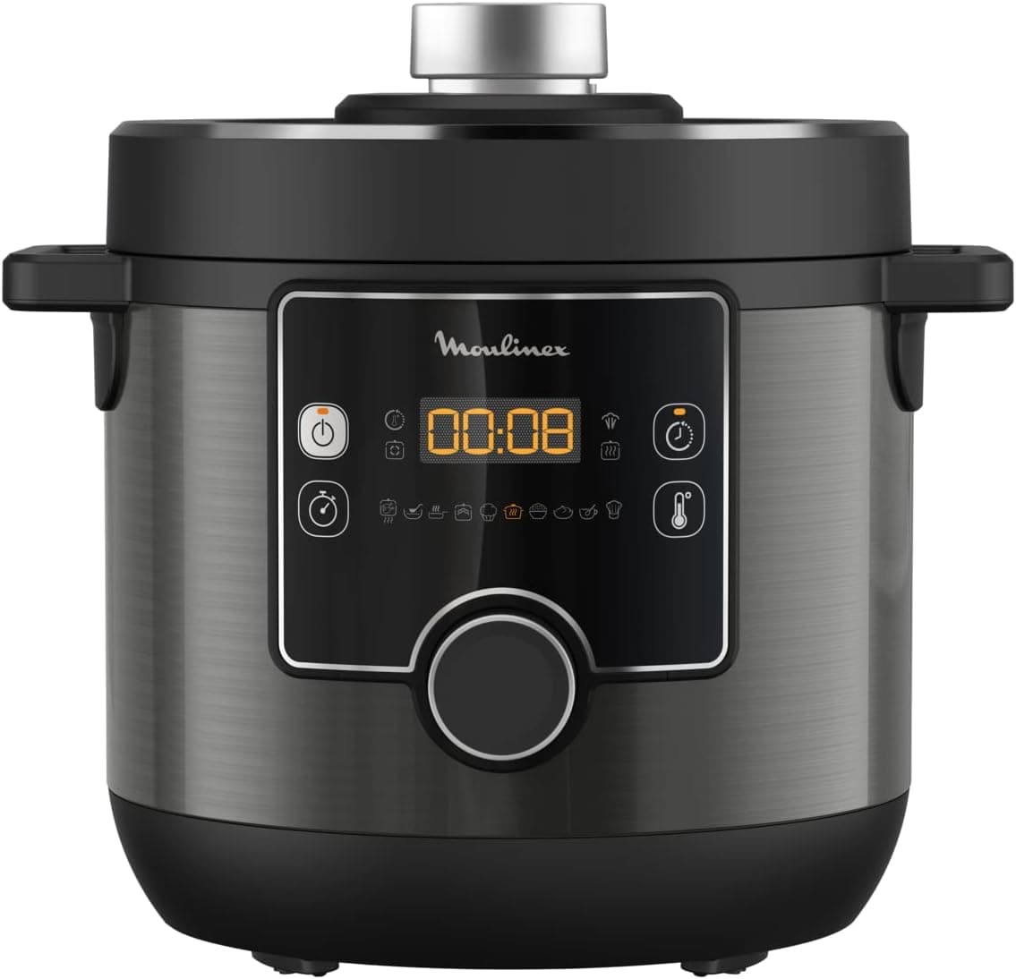 مولتی کوکر و زودپز برقی مولینکس 7/6 لیتری MOULINEX Electrical Pressure Cooker | Turbo Cuisine Electric Cooker | 7.6 Litre | CE777827 — تصویر ۷