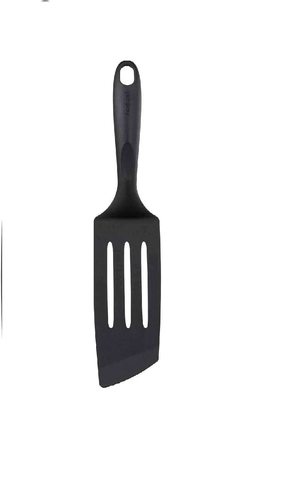 کفگیر ماهی بلند تفال سیلکونی ساخت فرانسه TEFAL Bienvenue Kitchen Tools Long Spatula, Black, Plastic, 2744112 — تصویر ۷