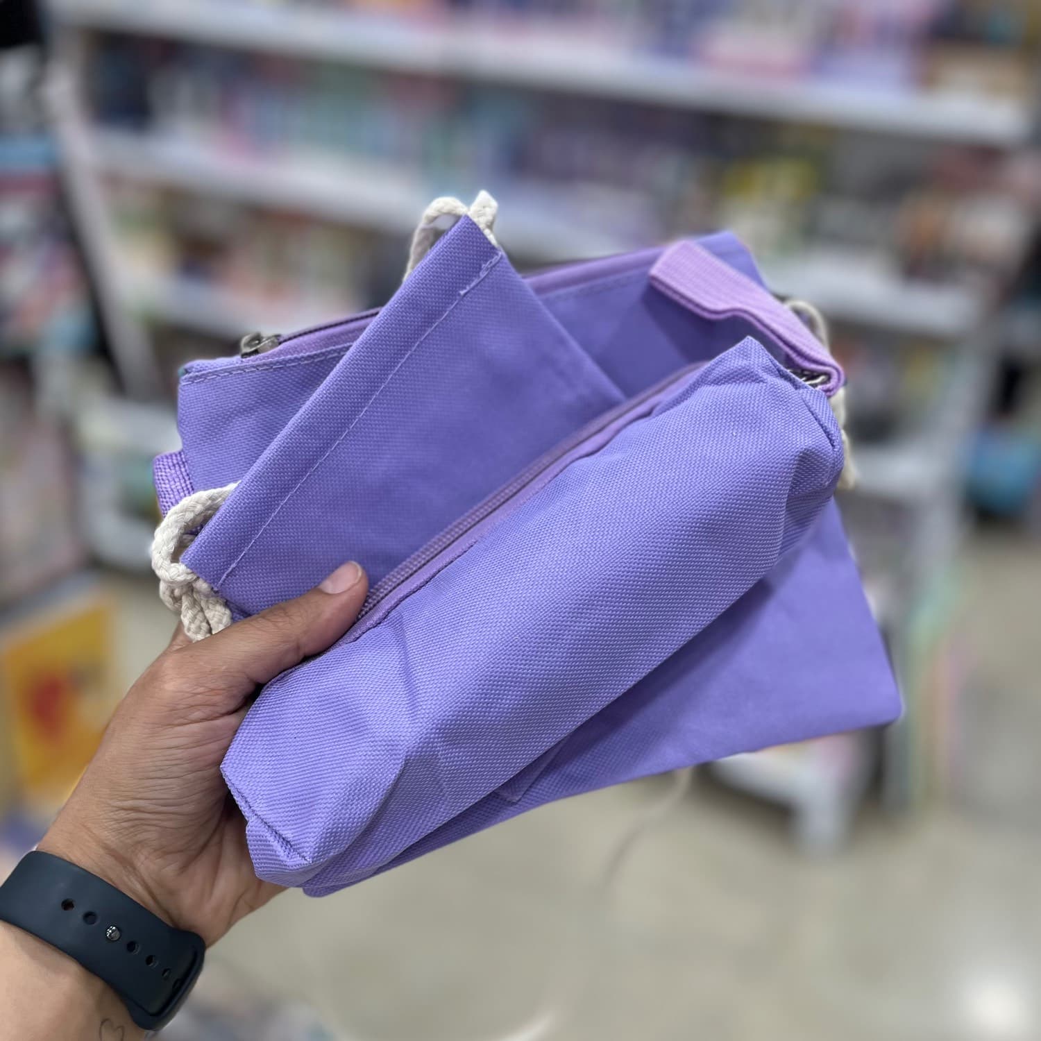 کوله پشتی 5 تیکه بنفش GY — تصویر ۳