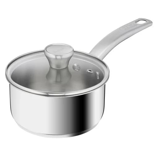 شیر جوش استیل سایز 16 تفال مدل ریسایکل ساخت فرانسه Recycle Saucepan 16 cm w. lid Stainless steel,