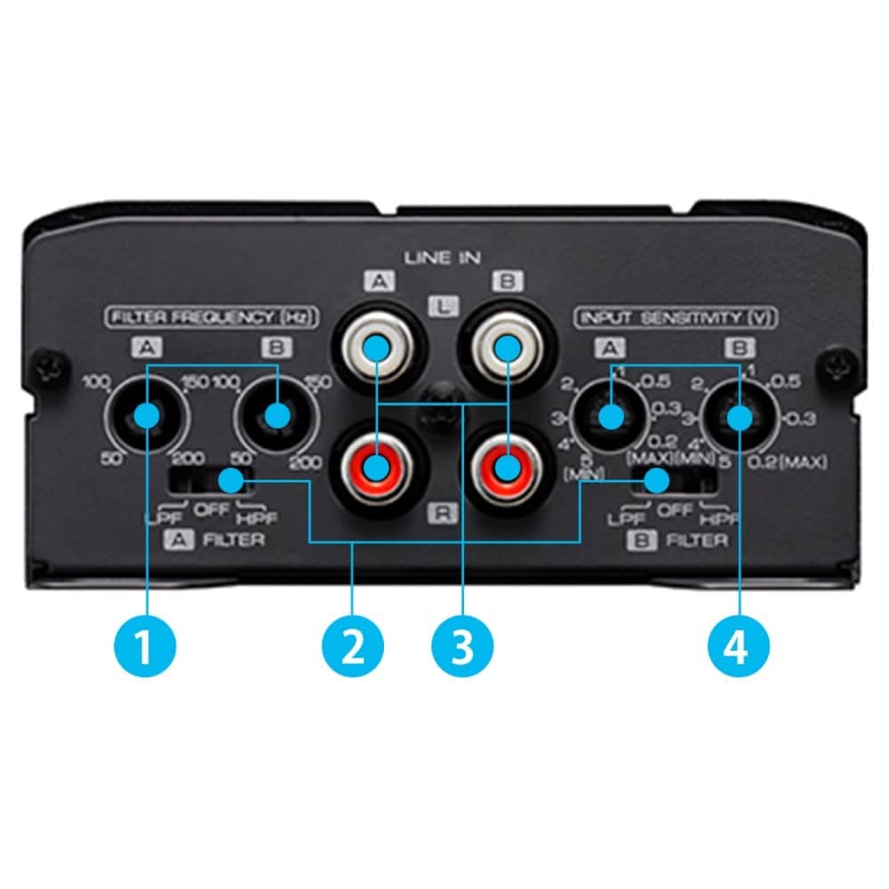 آمپلی فایر kenwood KAC-M1814 — تصویر ۵