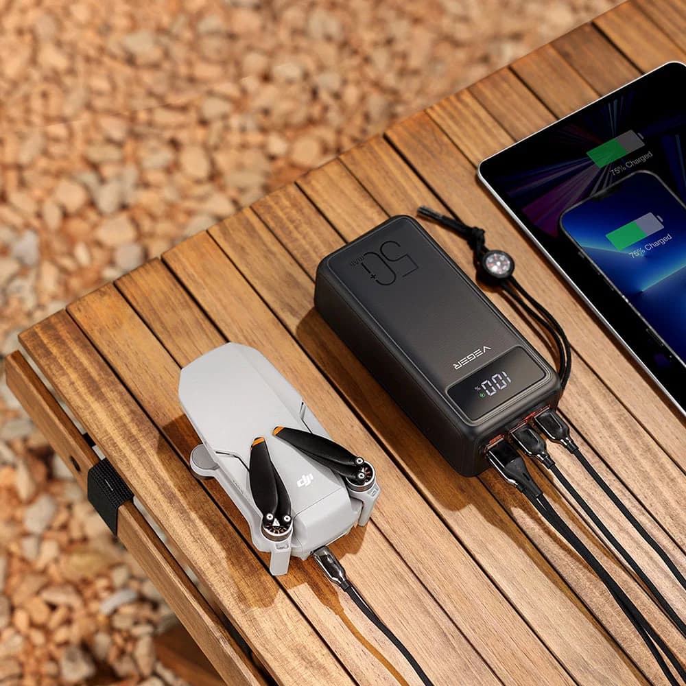پاور بانک کمپینگ وگر مدل VEGER Tank Lite 50000mAh 22.5W Camping Power Bank — تصویر ۶