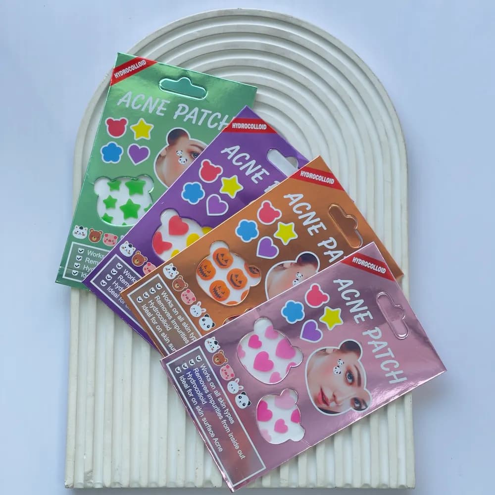 پچ ضد جوش طرح‌ دار | چسب ضدجوش فوری اورژانسی | Emergency Cute Acne Patch