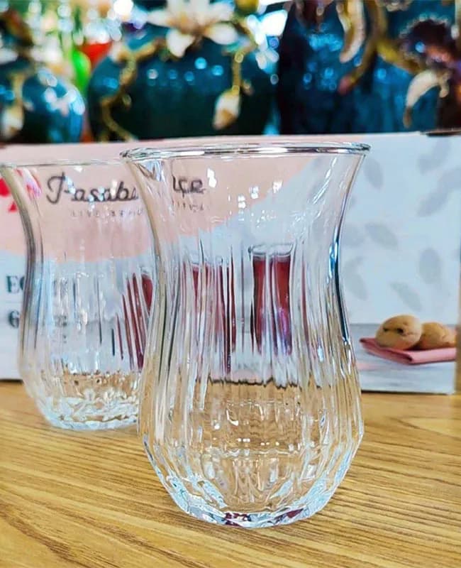 استکان کمر باریک ECHO پاشاباغچه PASABAHCE-420181 — تصویر ۲