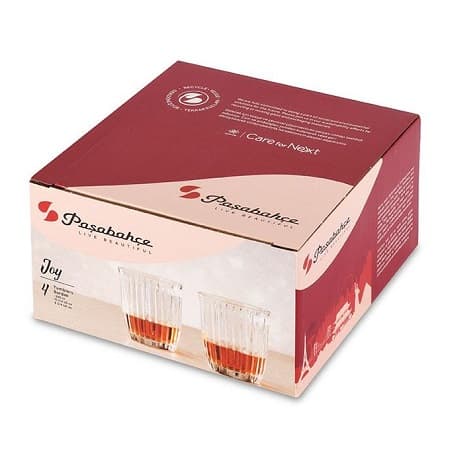 نیم لیوان پاشاباغچه مدل joy-520334 پک 4 عددی — تصویر ۲