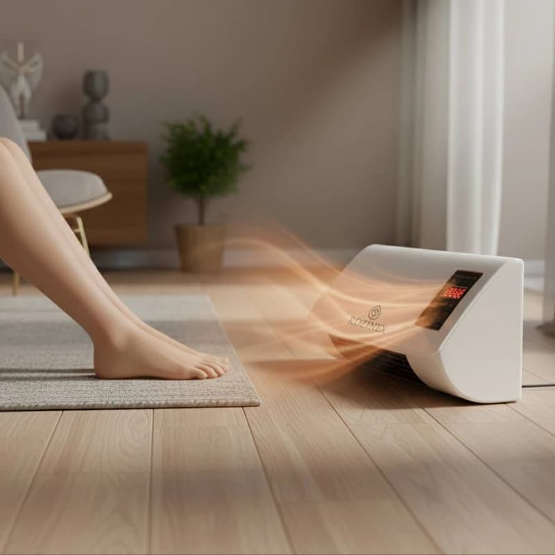 بخاری برقی روزینکس مدل spilt — تصویر ۳