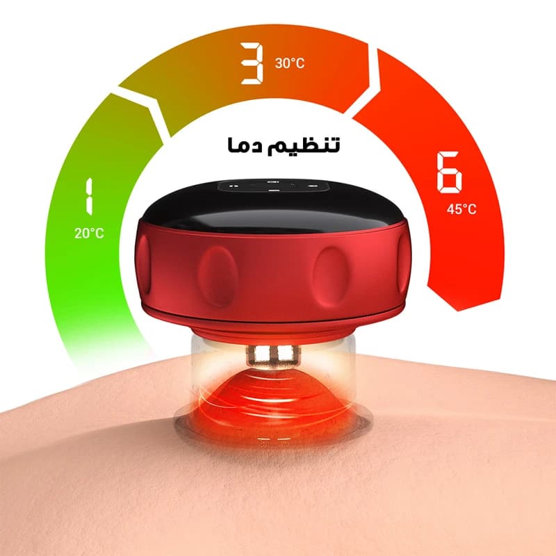 دستگاه بادکش برقی حجامت — تصویر ۴