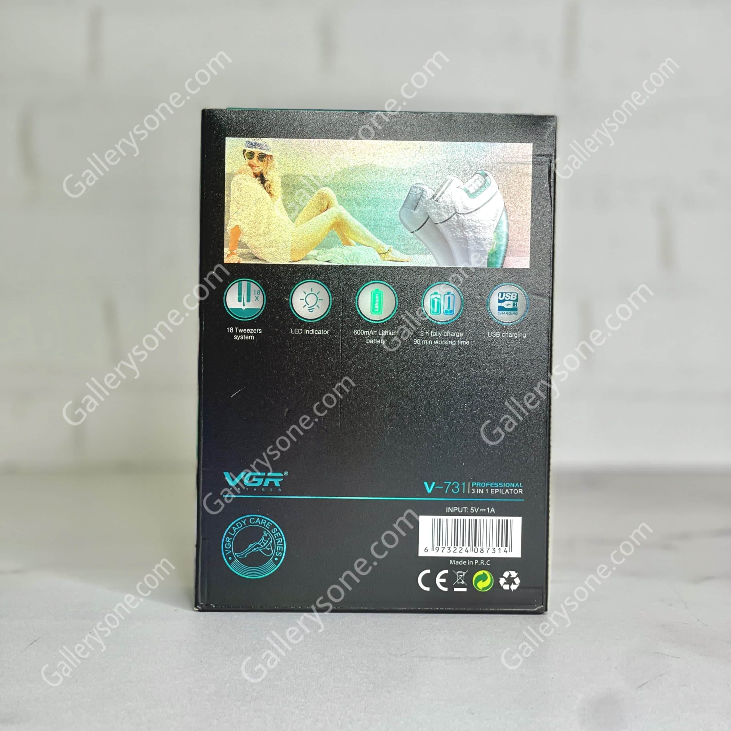 اپیلاتور ۳ کاره ویجیآر | VGR 731 — تصویر ۶