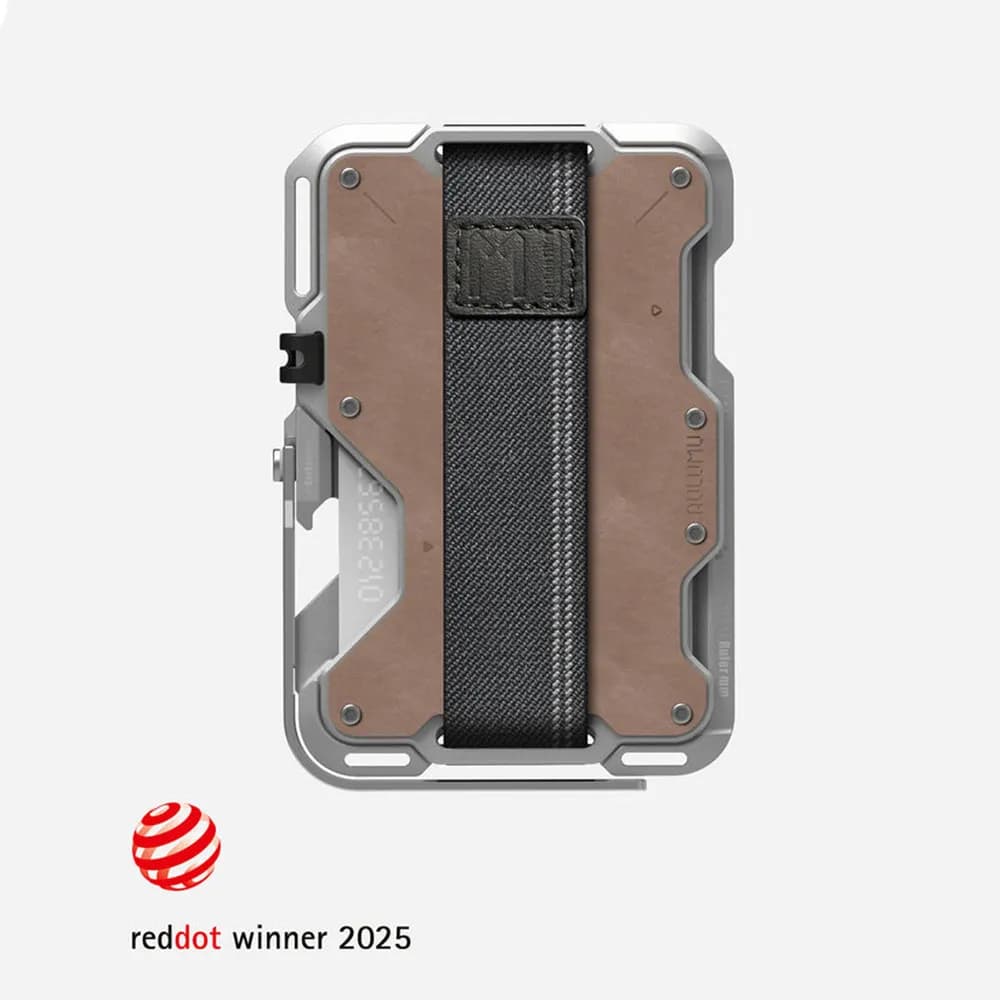 جاکارتی مگسیف موبایل AULUMU G03 Multi-Tool Magnetic Metal Wallet