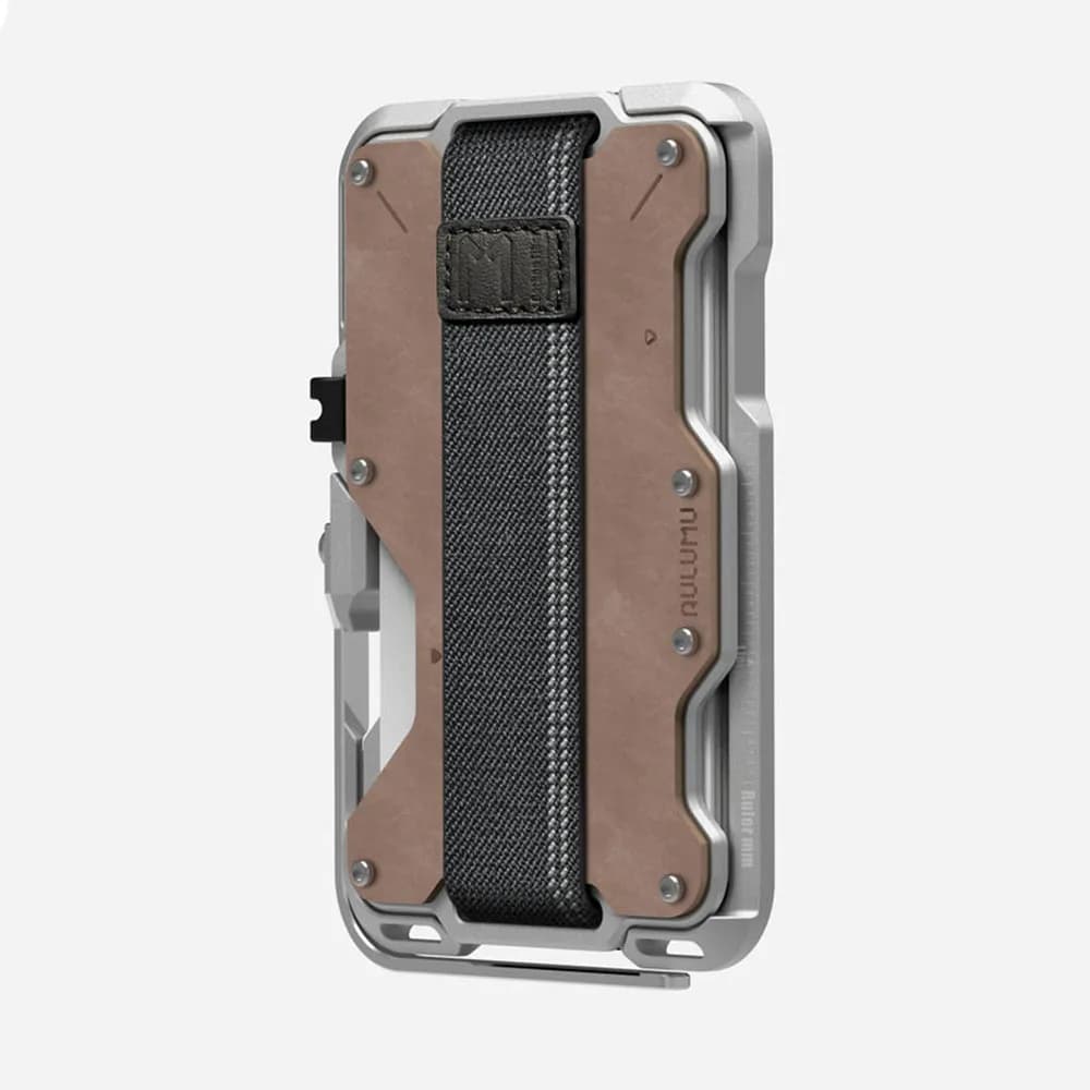 جاکارتی مگسیف موبایل AULUMU G03 Multi-Tool Magnetic Metal Wallet — تصویر ۶