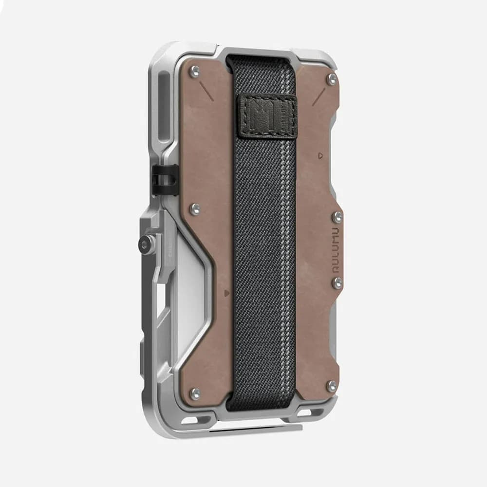 جاکارتی مگسیف موبایل AULUMU G03 Multi-Tool Magnetic Metal Wallet — تصویر ۵