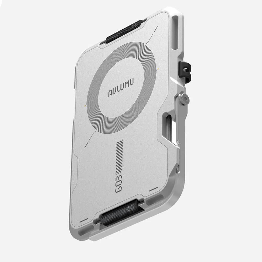 جاکارتی مگسیف موبایل AULUMU G03 Multi-Tool Magnetic Metal Wallet — تصویر ۴