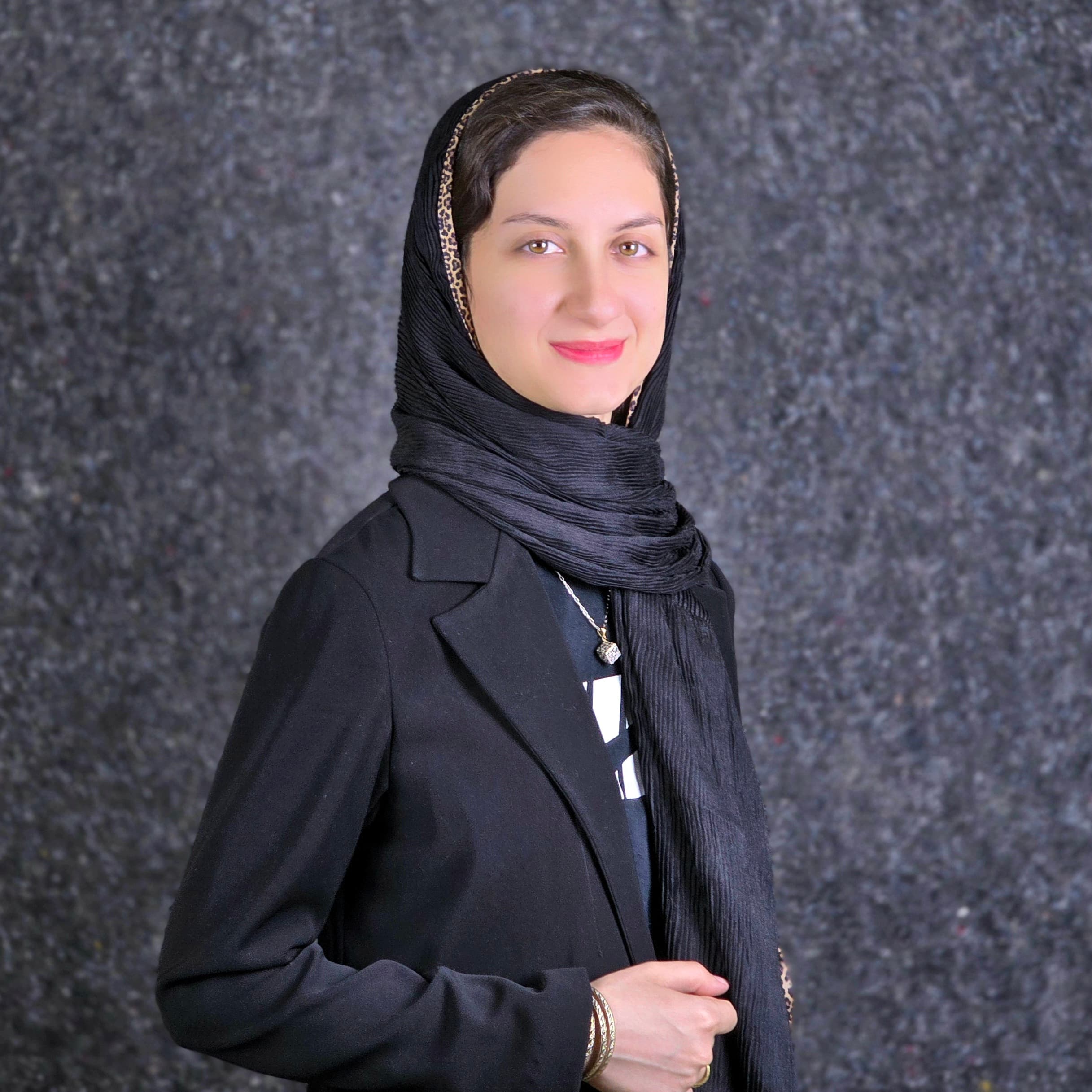 شال پلیسه دورگان پلنگی