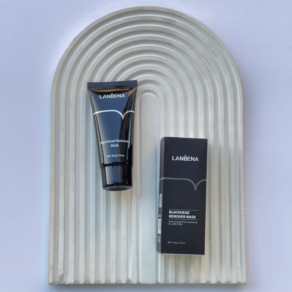 بلک ماسک زغالی لانبنا ۱۳۰ میل | lanbena Charcoal Black Mask 130ml