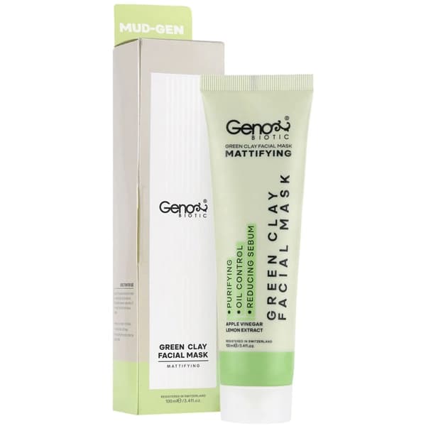 ژنوبایوتیک ماسک خاک رس سبز(GENO BIOTIC)