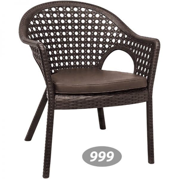ست میز و صندلی پلیمری حصیری کد 999 — تصویر ۷
