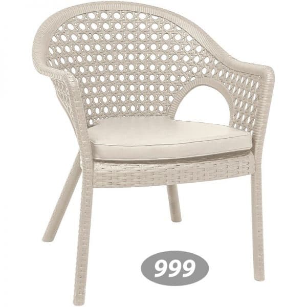 صندلی پلیمری حصیری کد 999 — تصویر ۷