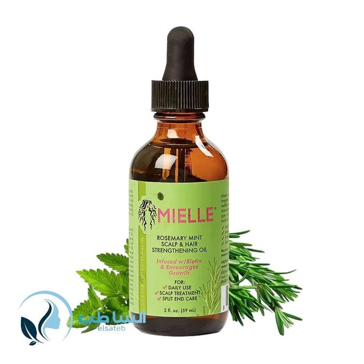 روغن رزماری و نعناع میله حجم 60 میلی لیتر Mielle