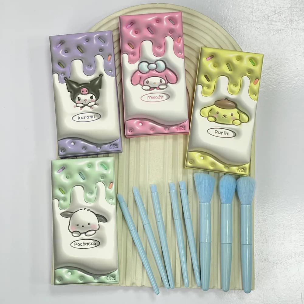 براش ۸ تکه پاستیلی | Pastel 8-Piece Brush Set