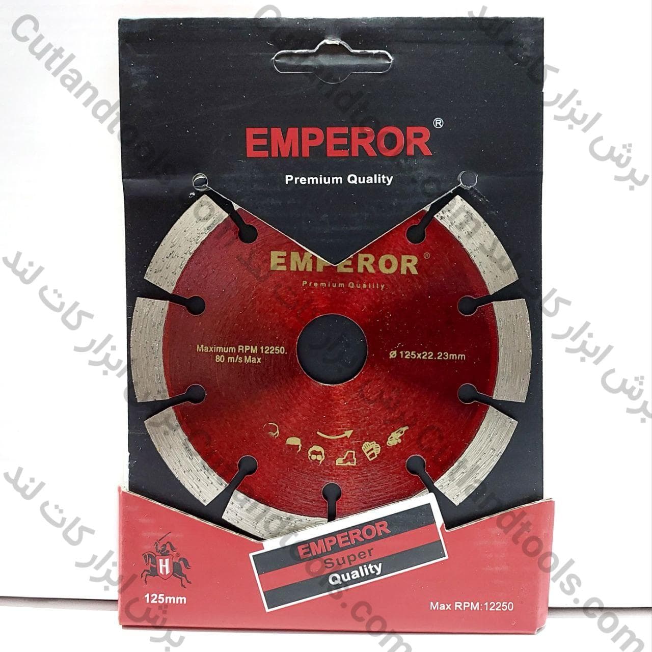 صفحه برش مخصوص گرانیت، آجر و شیار انواع سنگ امپرور 125 EMPEROR — تصویر ۲