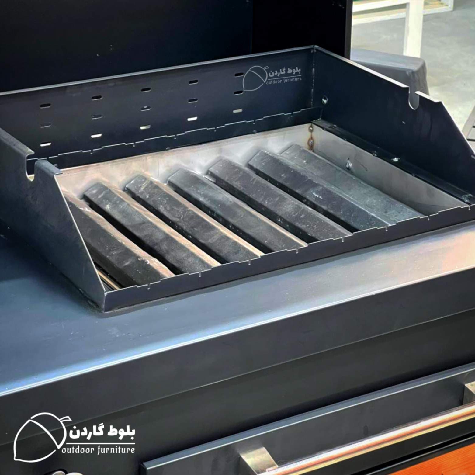 باربیکیو استیل عرض 90 خوراکپز دار کابینتی مدل کانادایی — تصویر ۳