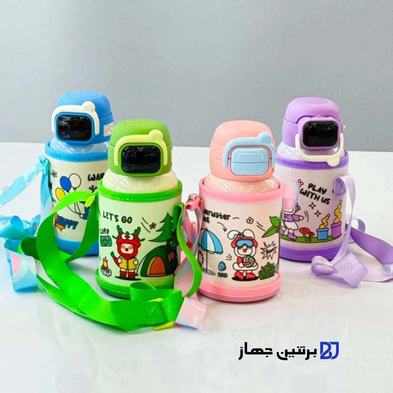 قمقمه دو جداره استیل 550 میل — تصویر ۴