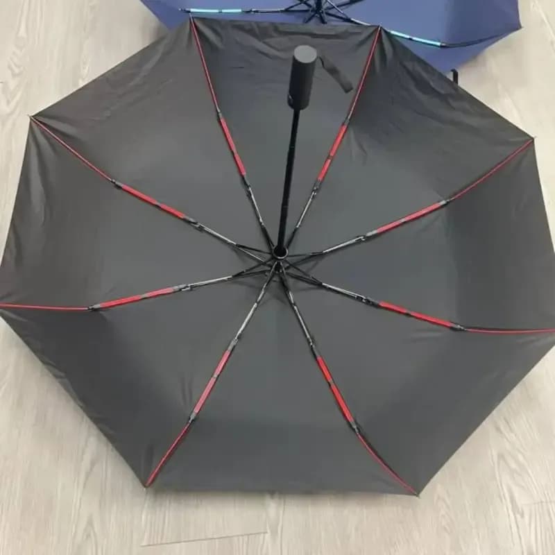 چتر فول اتوماتیک طرح شیائومی 8 فنر بسیار سبک و مقاوم ضد آب — تصویر ۷