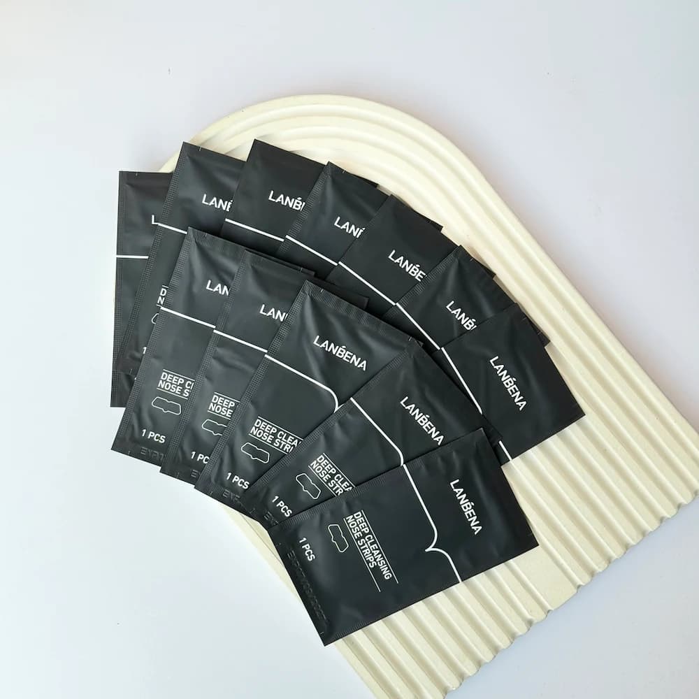 چسب بینی ورقه‌ای لانبنا | Lanbena Nose Strips — تصویر ۲