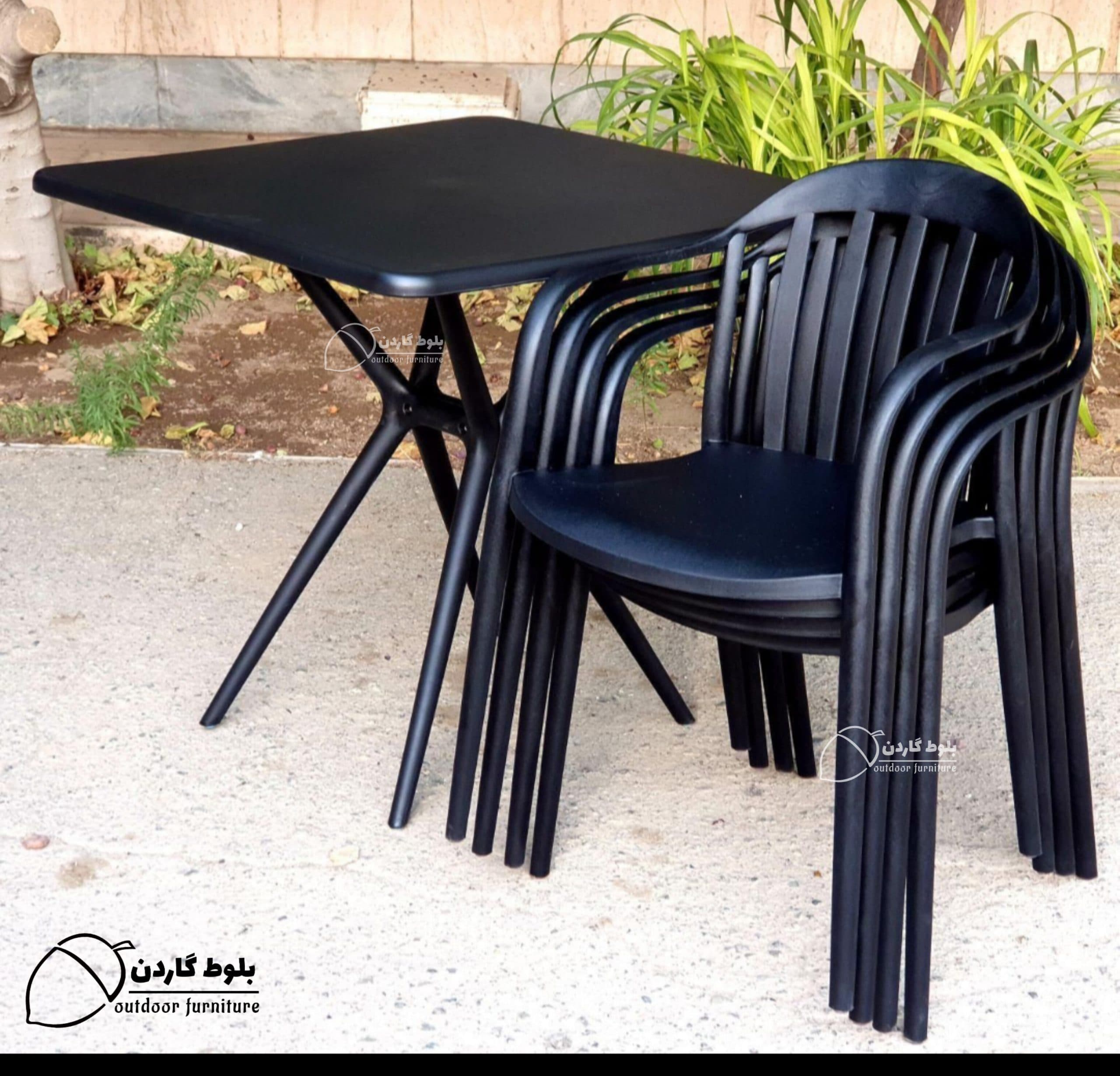 ست میز و صندلی چهار نفره ویگو — تصویر ۵
