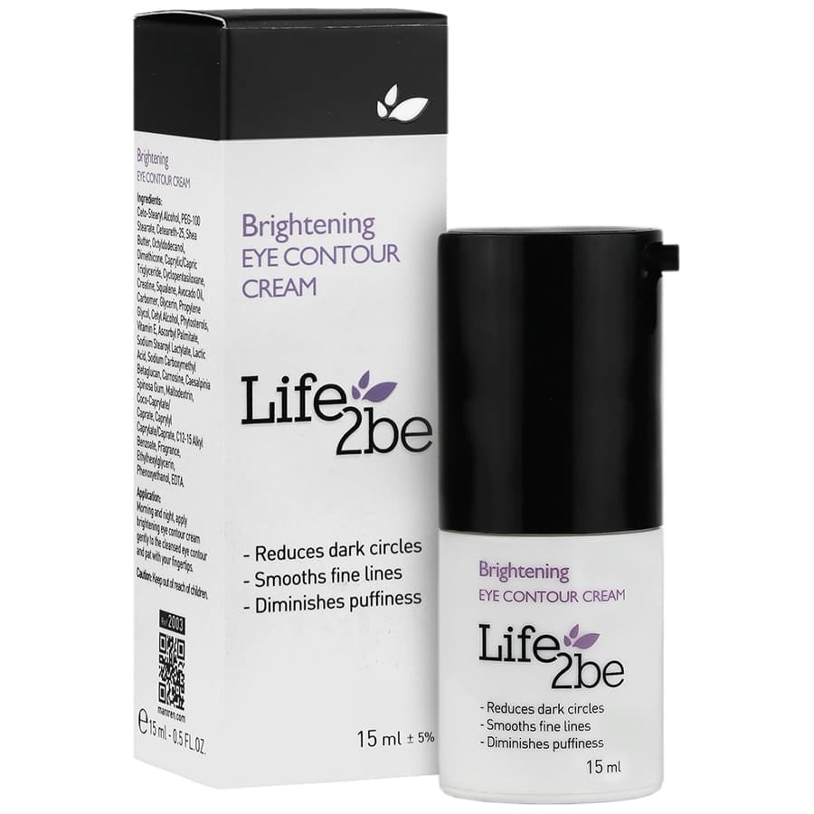 کرم روشن کننده و ضد چروک دور چشم لایف توبی Life2be