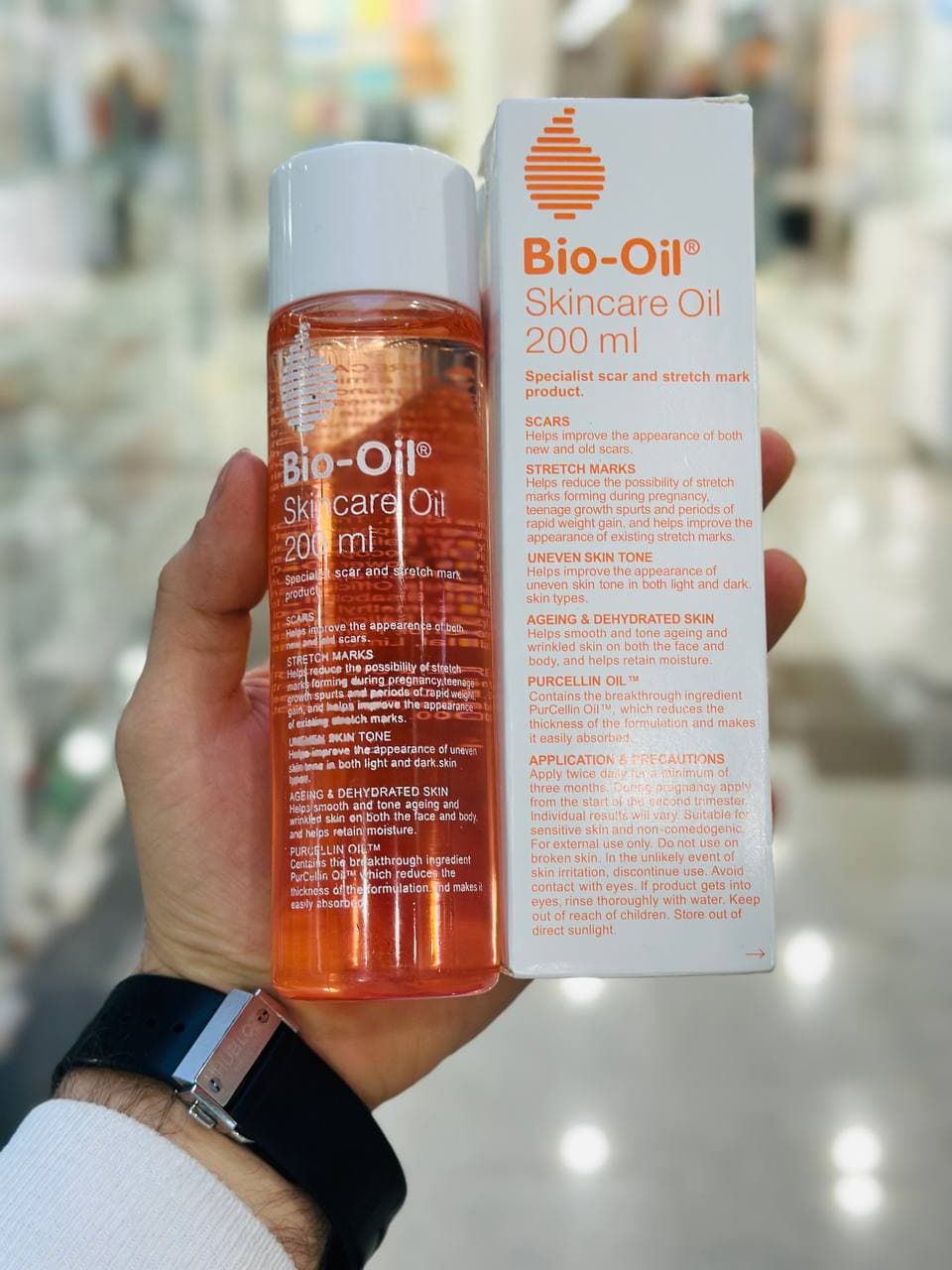 روغن ترمیم کننده پوست بایو اویل 200 میلی لیتر Bio-Oil — تصویر ۸