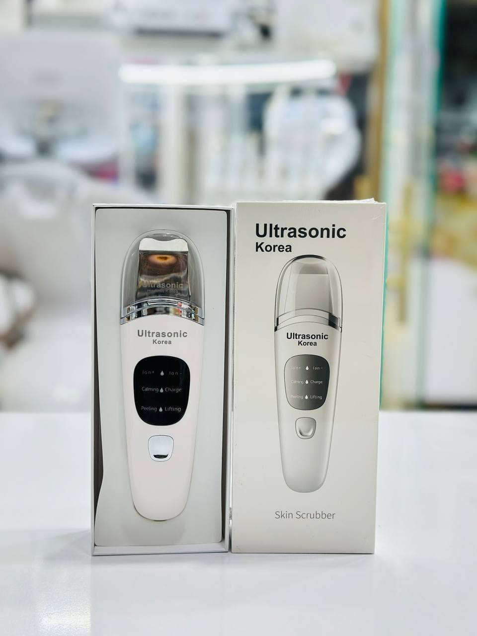 دستگاه درمااف التراسونیک اتو صورت|skin scrubber gt-1929| — تصویر ۴