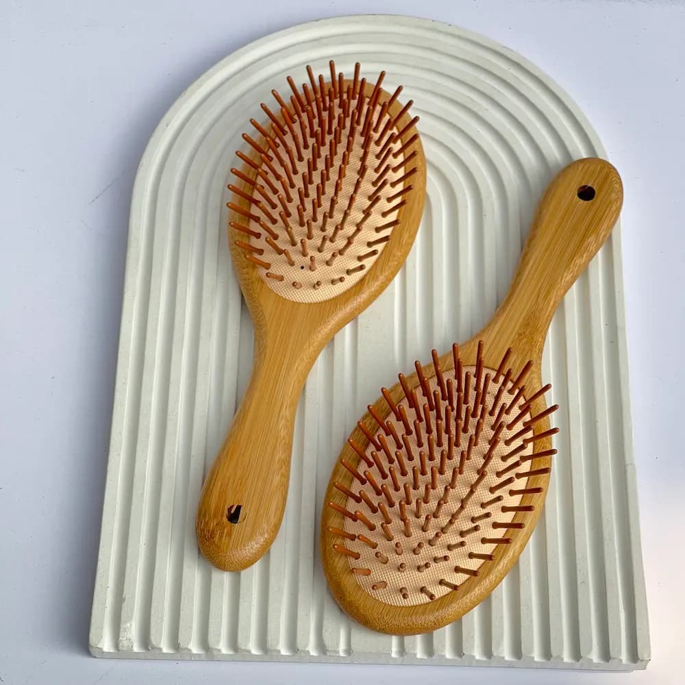 شانه و برس چوبی بامبو | Wooden Comb & Hair Brush