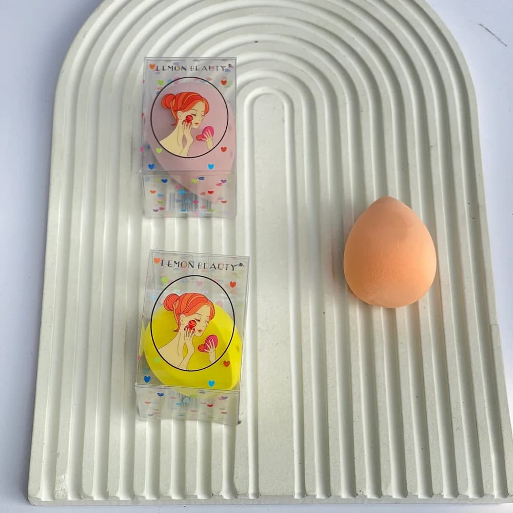بیوتی بلندر تخممرغی لمون بیوتی | Lemon Beauty Egg Makeup Sponge