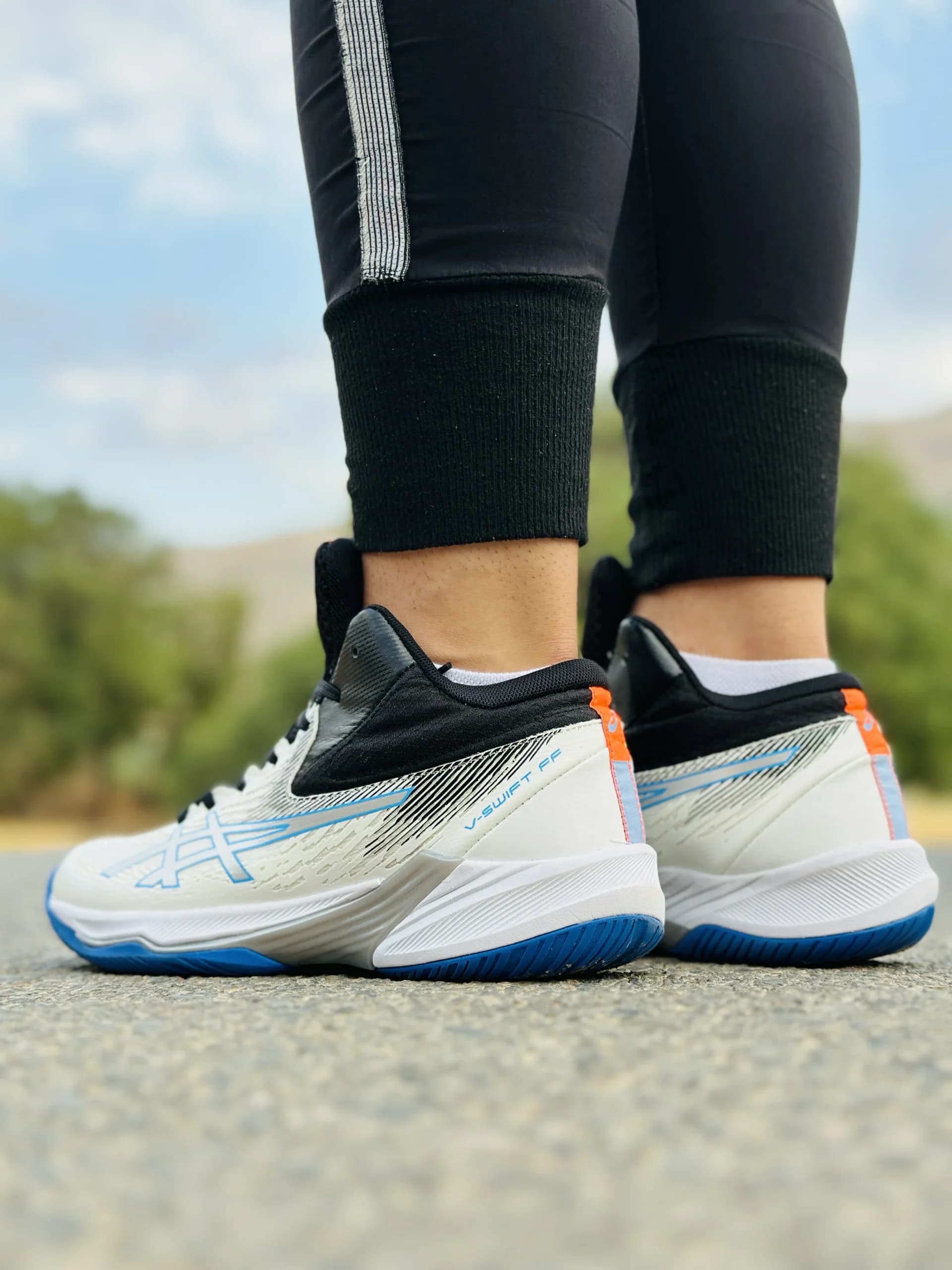 کتونی اسیکس مدل V-Swift FF 4 سفید — تصویر ۸
