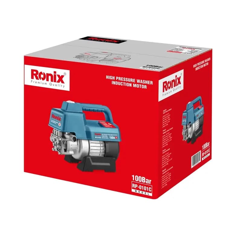 کارواش دینامی کامپکت با قابلیت مکش 100بار 1000 وات -RP-0101C رونیکس — تصویر ۲
