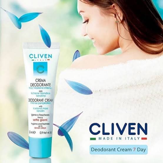 کرم دئودورانت کلیون CLIVEN مدل 7 روزه مناسب زیر بغل حجم 25 میلی لیتر — تصویر ۴