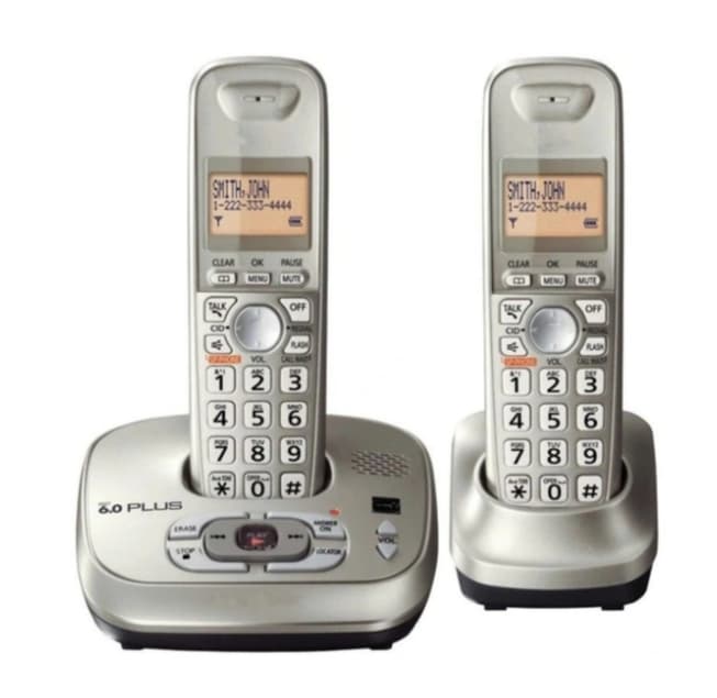 تلفن بیسیم پاناسونیک KX-TG 4025 پنج گوشی ( استوک )