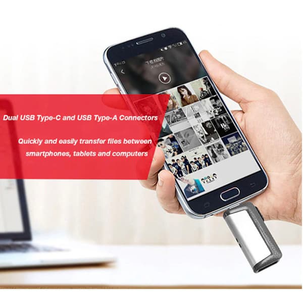 فلش مموری سن دیسک مدل Ultra Dual Drive USB Type-C ظرفیت 32 گیگابایت — تصویر ۱۲