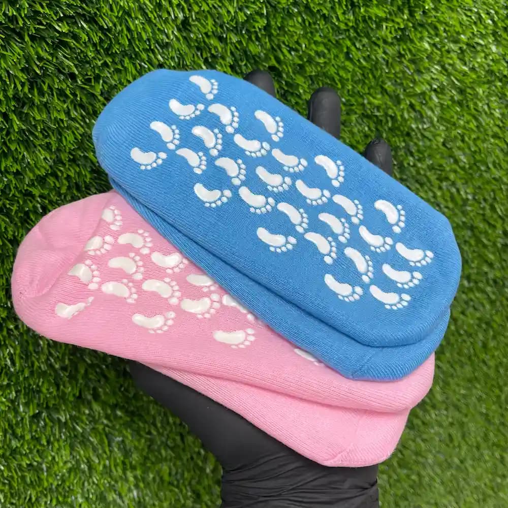 جوراب سیلیکونی ضد ترک پا | Silicone Anti-Crack Foot Socks — تصویر ۲