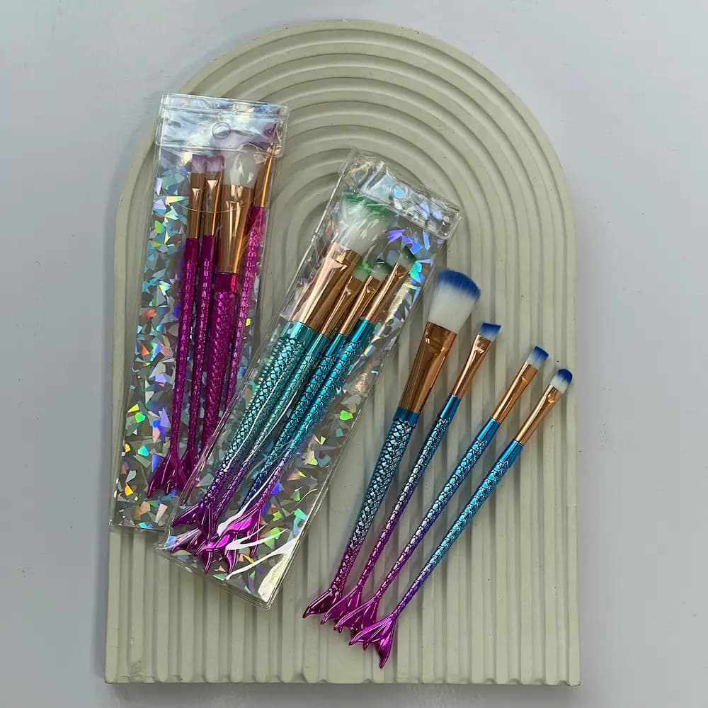 ست براش پری دریایی | Mermaid Makeup Brush Set
