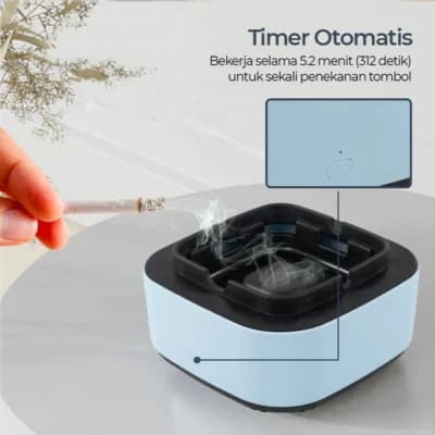 زیرسیگاری فن دار تصفیه هوا مدل LM-2202 — تصویر ۶