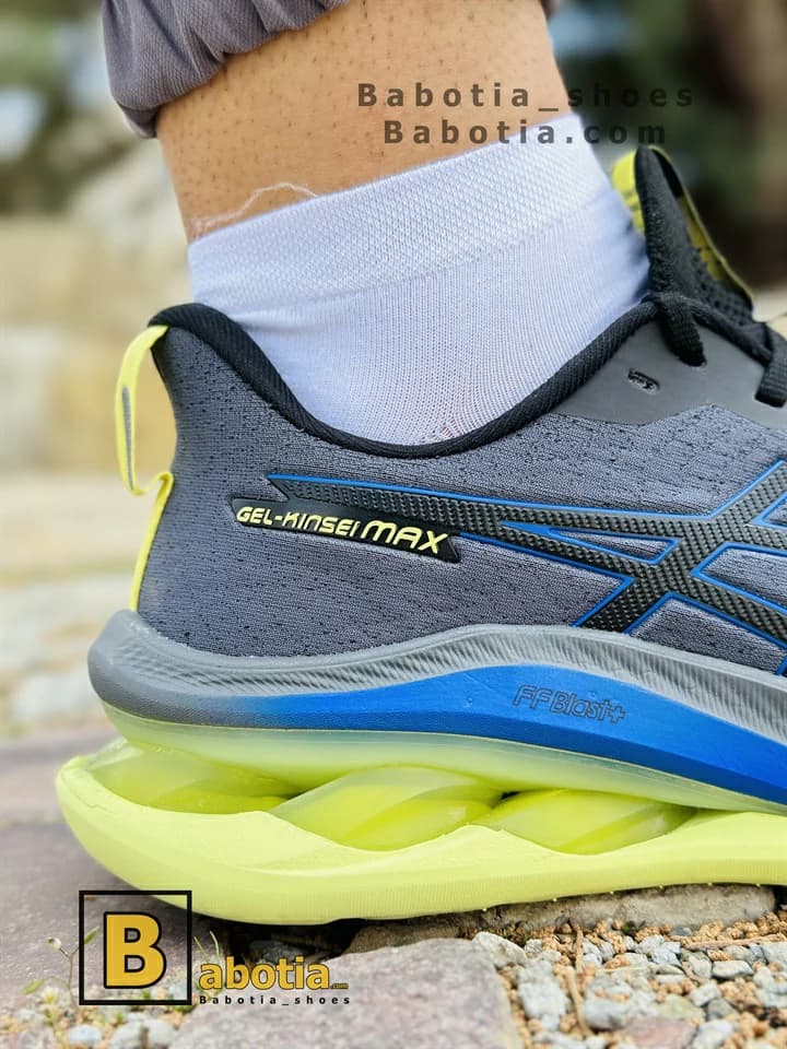 کفش اسیکس ژل کینسی مکس (Asics GEL-KINSEI MAX) فسفری — تصویر ۲
