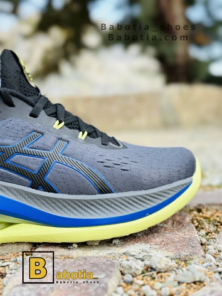 کفش اسیکس ژل کینسی مکس (Asics GEL-KINSEI MAX) فسفری — تصویر ۳