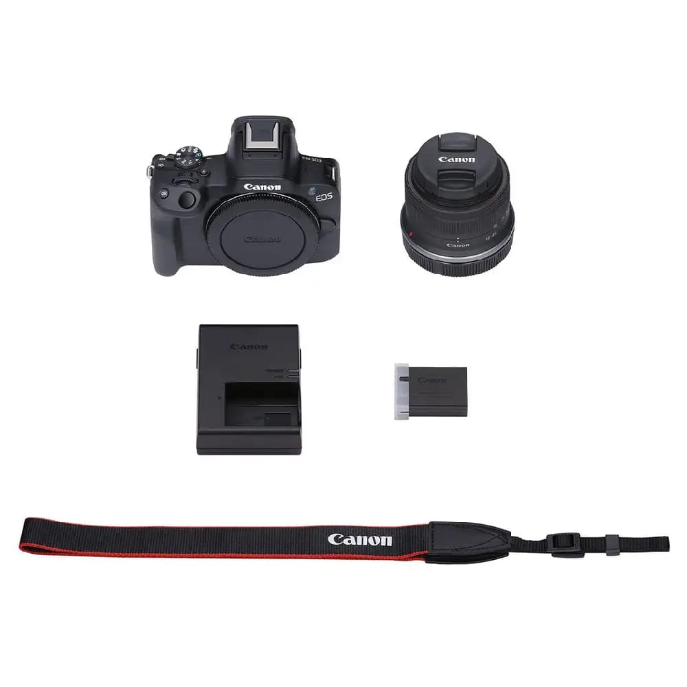 دوربین بدون آینه کانن EOS R50 همراه با لنز 18-45mm — تصویر ۴